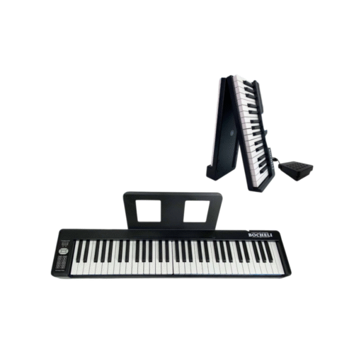 TECLADO ELECTRONICO BOCHELI PLEGABLE 61 NOTAS